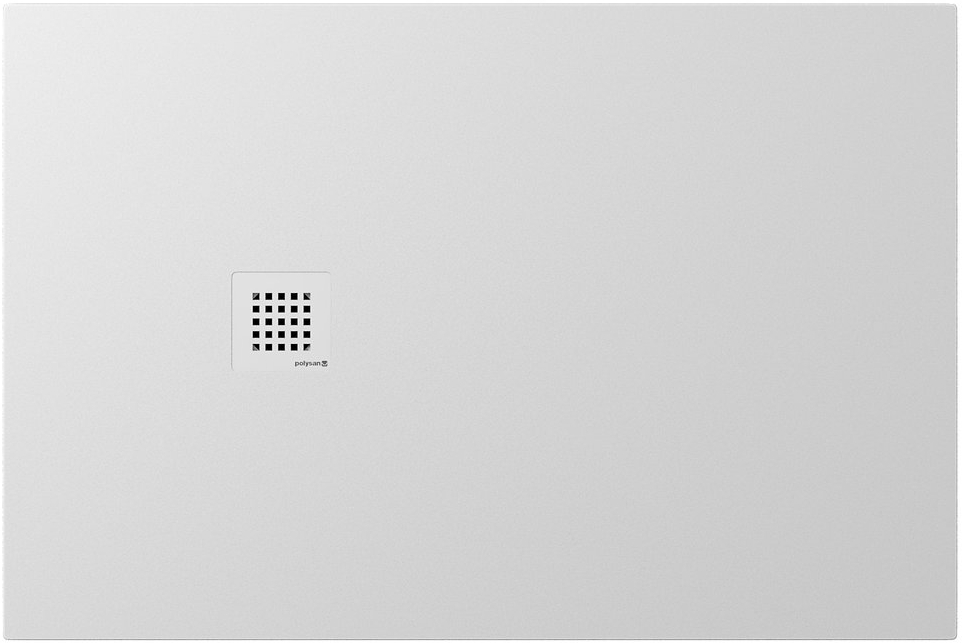 Polysan Treneca plato de ducha rectangular 120x80 cm blanco 84302.11