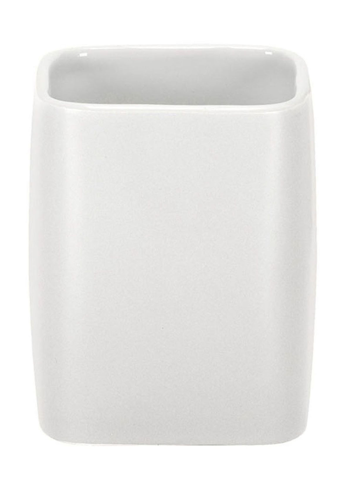 Kleine Wolke Cubic vaso para cepillos de dientes blanco 5066100852