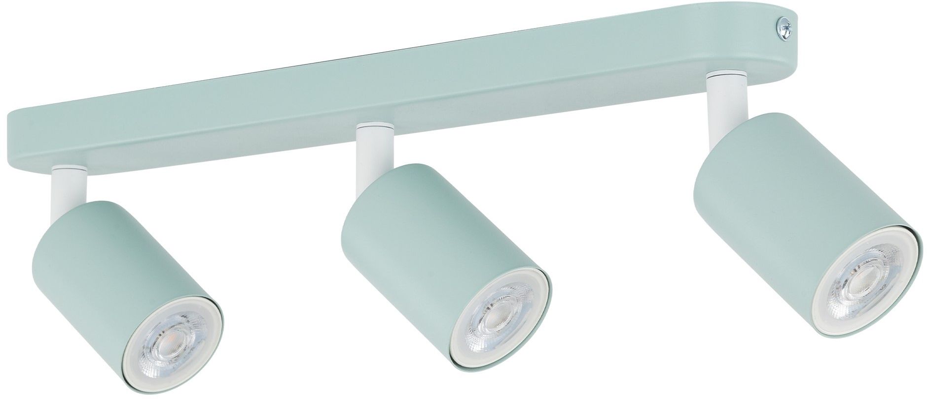 TK Lighting Livia lámpara de techo 3x10 W menta 10236