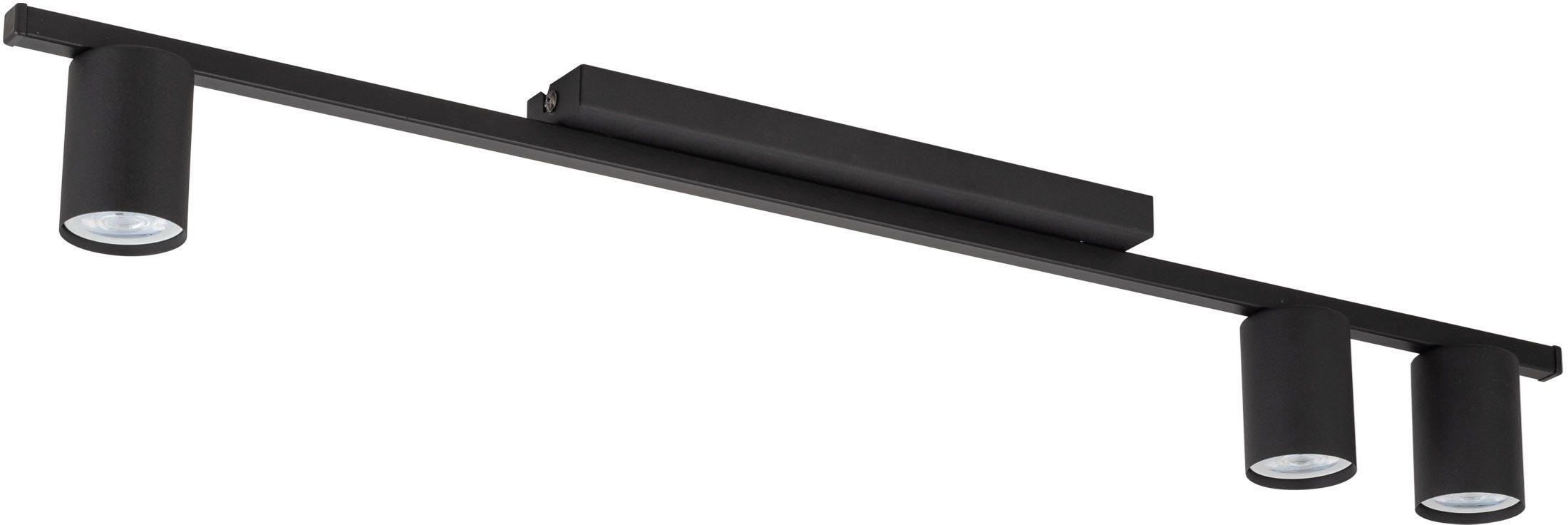 TK Lighting Logan lámpara de techo 3x10 W negro 4565