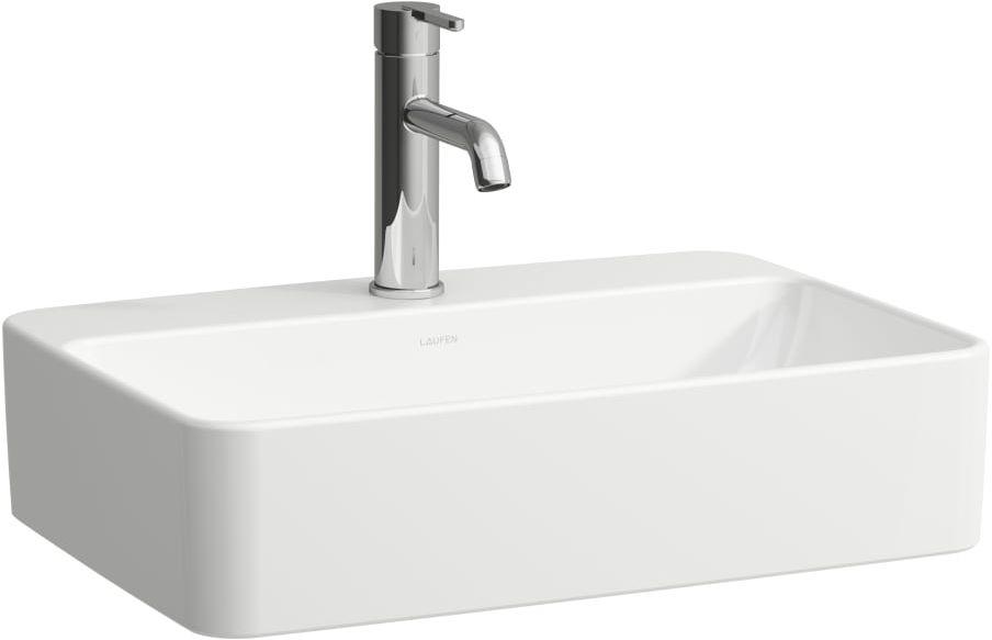 Laufen Savoy lavabo 55x38 cm rectangular sobre encimera blanco H8169450001041
