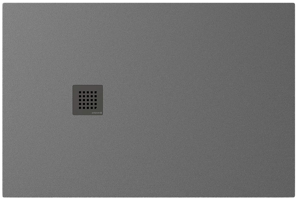Polysan Treneca plato de ducha rectangular 130x80 cm gris 84303.31