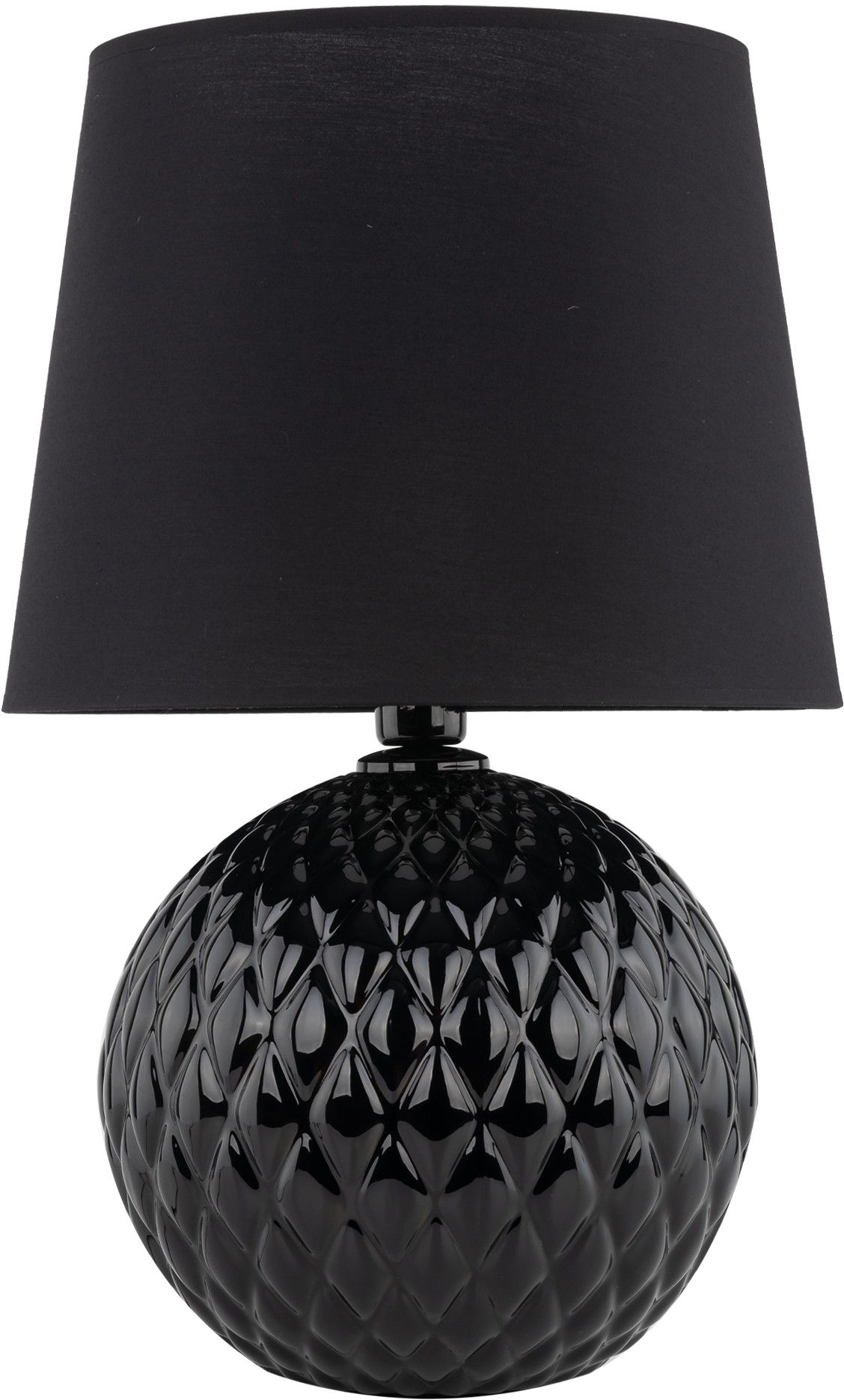 TK Lighting Santana lámpara de sobremesa 1x15 W negro 16047