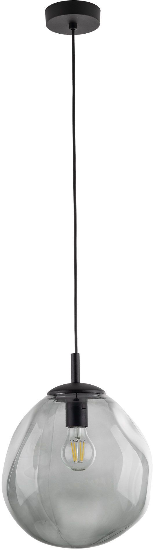 TK Lighting Sol lámpara colgante 1x15 W negro-grafito 10084
