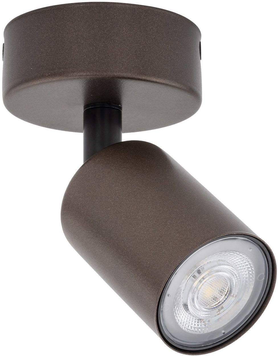 TK Lighting Top lámpara de techo 1x10 W marrón 5957