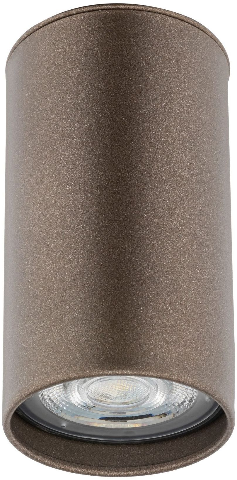 TK Lighting Top lámpara de techo 1x10 W marrón 5733