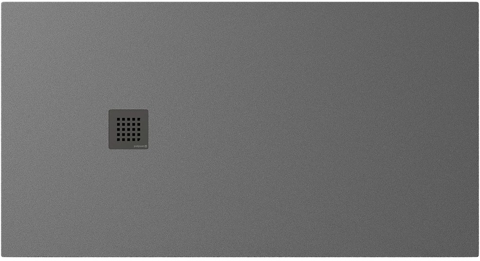 Polysan Treneca plato de ducha rectangular 150x80 cm gris 84305.31