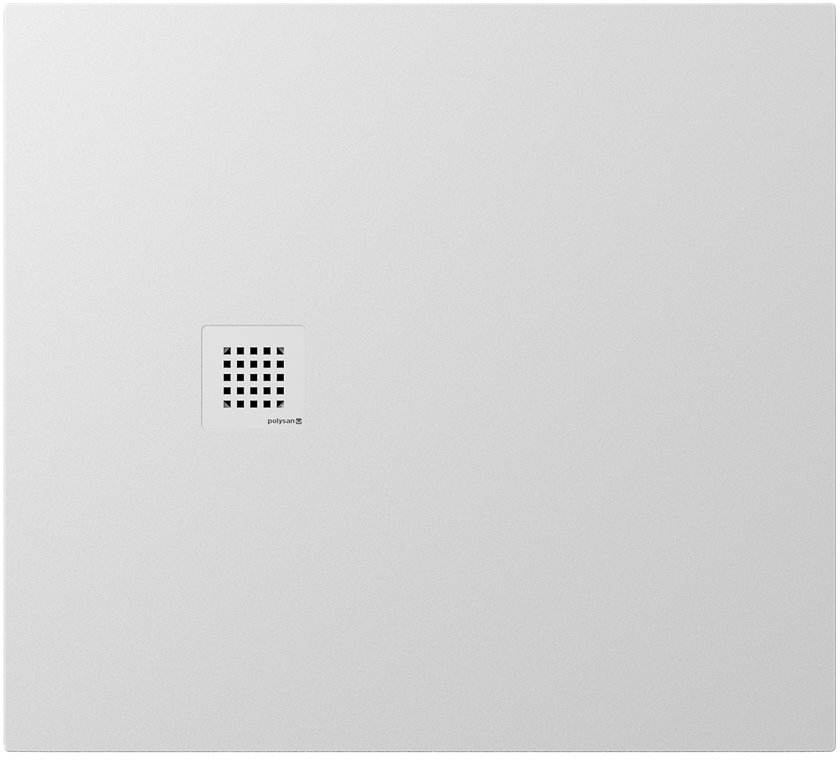 Polysan Treneca plato de ducha rectangular 100x90 cm blanco 84306.11