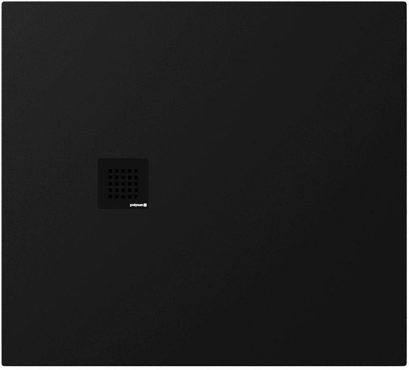 Polysan Treneca plato de ducha rectangular 100x90 cm negro 84306.21