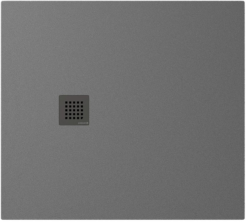 Polysan Treneca plato de ducha rectangular 100x90 cm gris 84306.31