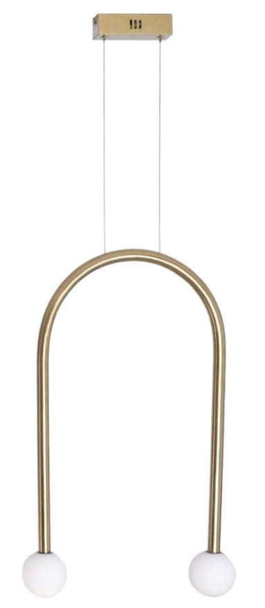 MaxLight Enigma lámpara colgante 2x2 W oro P0514