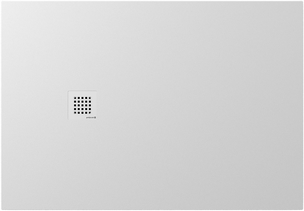 Polysan Treneca plato de ducha rectangular 140x90 cm blanco 84309.11