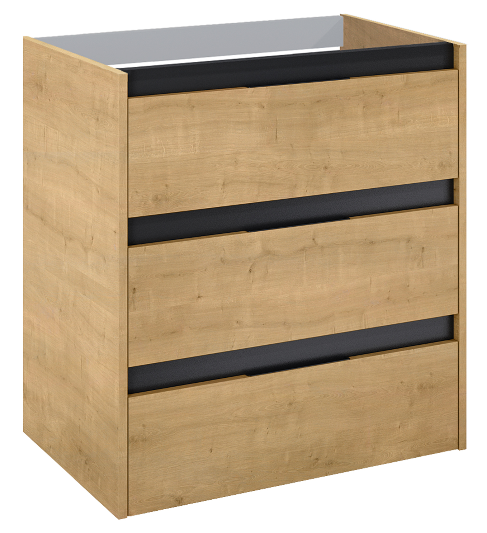 Roca Alpine armario 68.5x45.2x74 cm suspendido, para lavabo roble A857867464