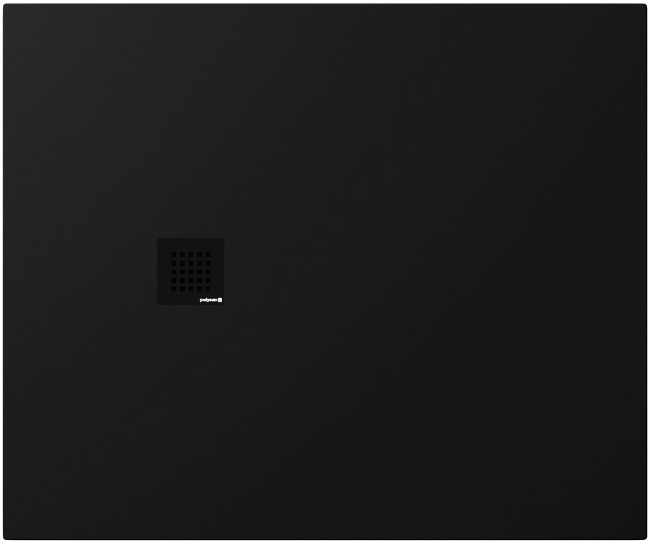 Polysan Treneca plato de ducha rectangular 120x100 cm negro 84313.21