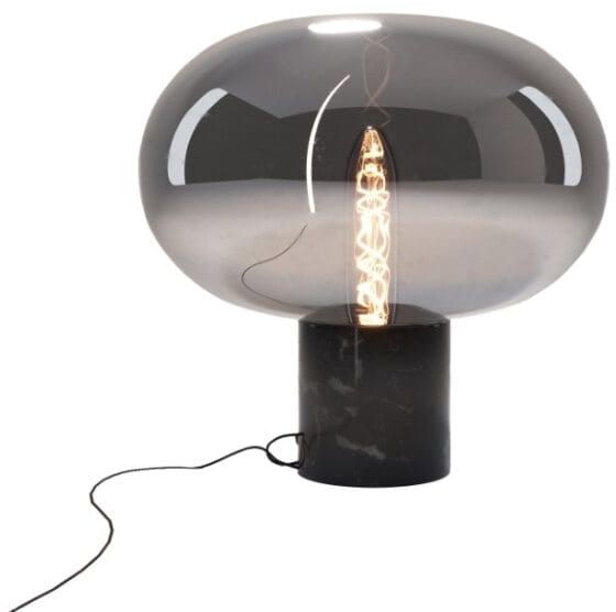 MaxLight Moonstone lámpara de sobremesa 1x7 W negro-ahumado T0057