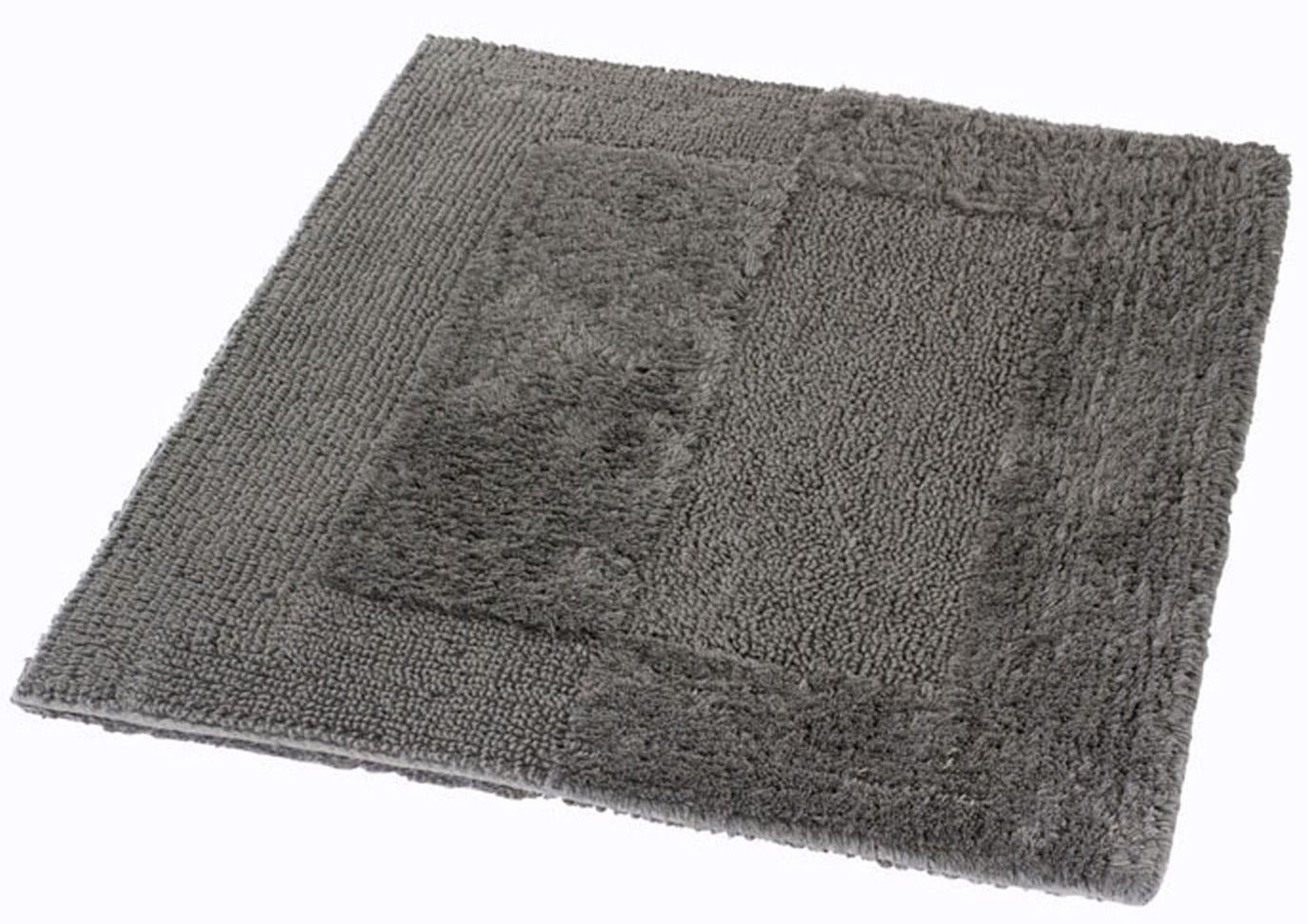 Kleine Wolke Havanna alfombrilla para baño 65x55 cm rectangular gris 5418905539