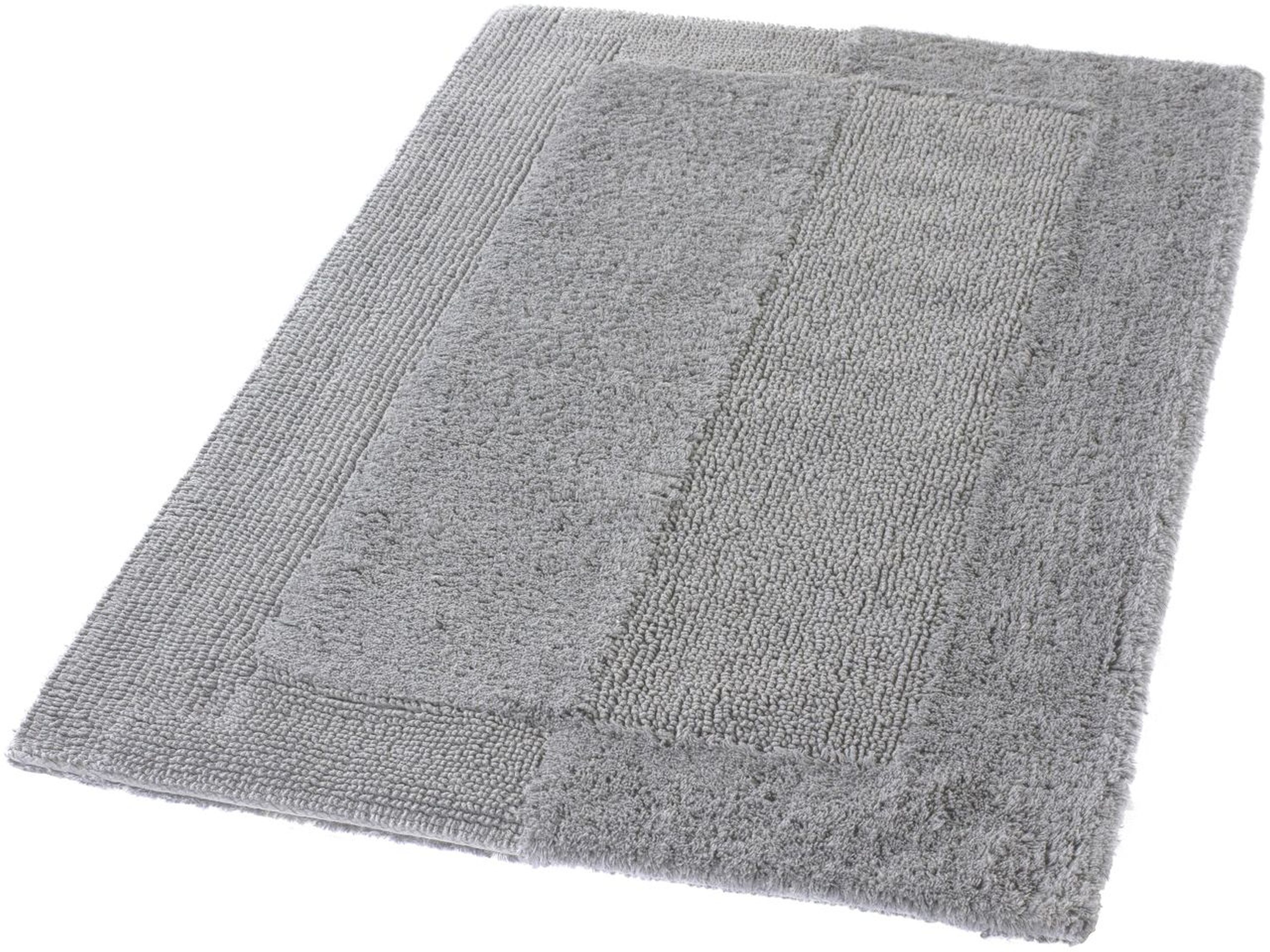 Kleine Wolke Havanna alfombrilla para baño 100x60 cm rectangular gris 5418146360