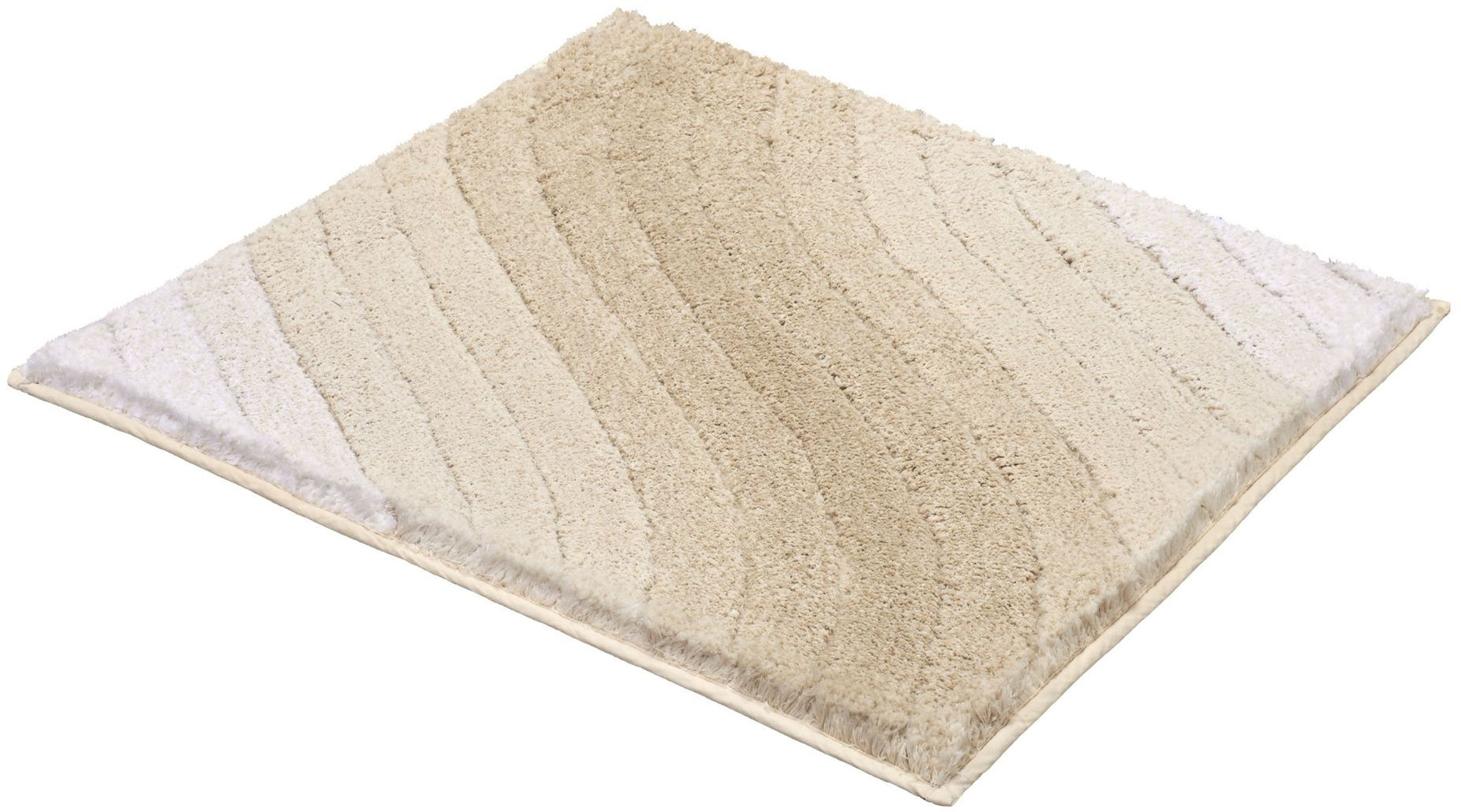 Kleine Wolke Tender alfombrilla para baño 60x60 cm cuadrada beige 4099226135
