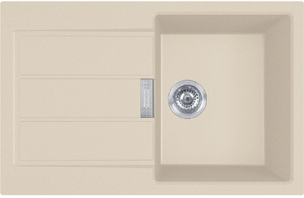 Franke Sirius fregadero tectonite 78x50 cm beige 143.0676.419