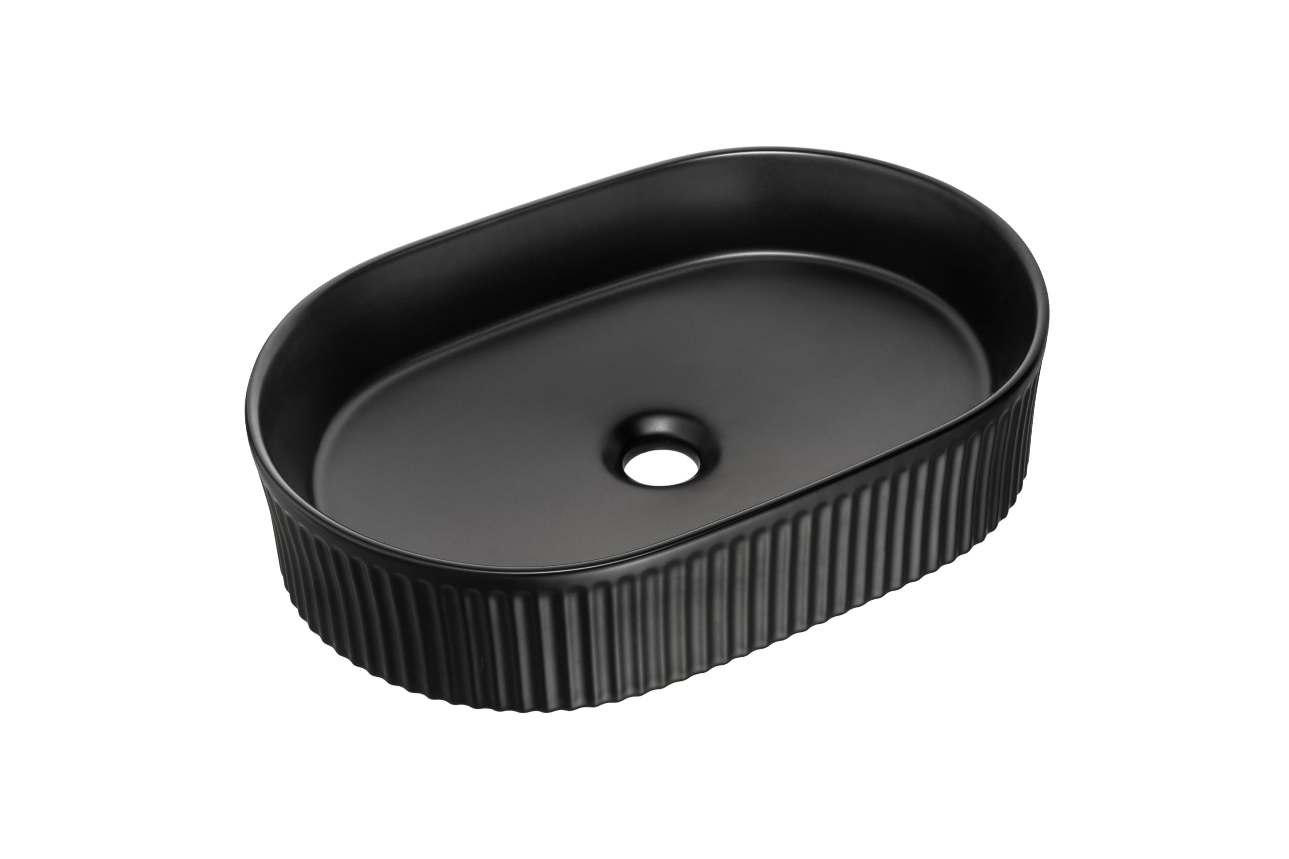 Comad Beyond lavabo 48x32.5 cm oval sobre encimera negro BEYOND 5 BLACK ( E-6564 )