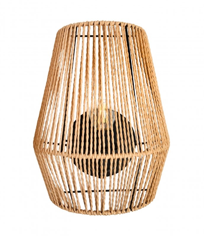 GTV Eranko lámpara de pared 1x40 W marrón OS-ERAN3-05-DEC