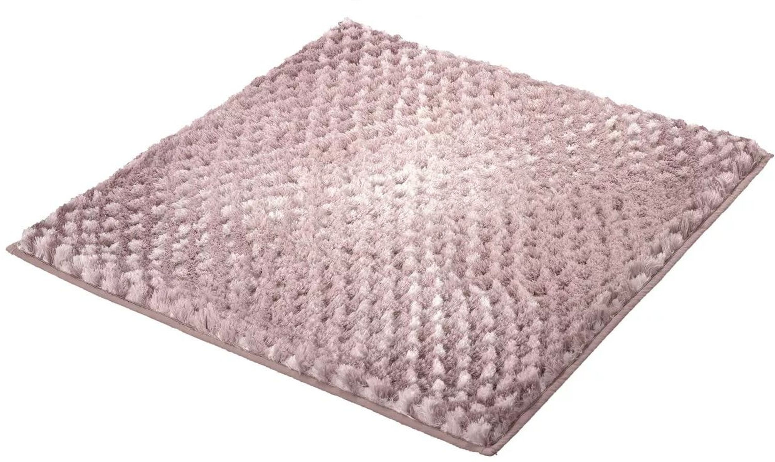 Kleine Wolke Cory alfombrilla para baño 60x60 cm cuadrada rosa 9121407135