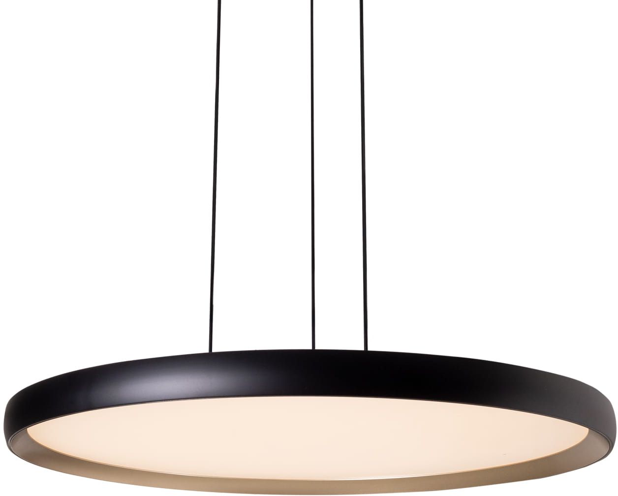 MaxLight Vik lámpara colgante 1x40 W negro-oro P0556