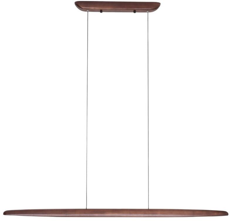 MaxLight Woody lámpara colgante 1x25 W marrón P0598