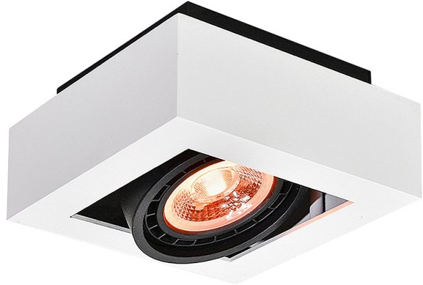 GTV Loid lámpara de techo 1x40 W blanco OS-LOID-GU10-00-DEC