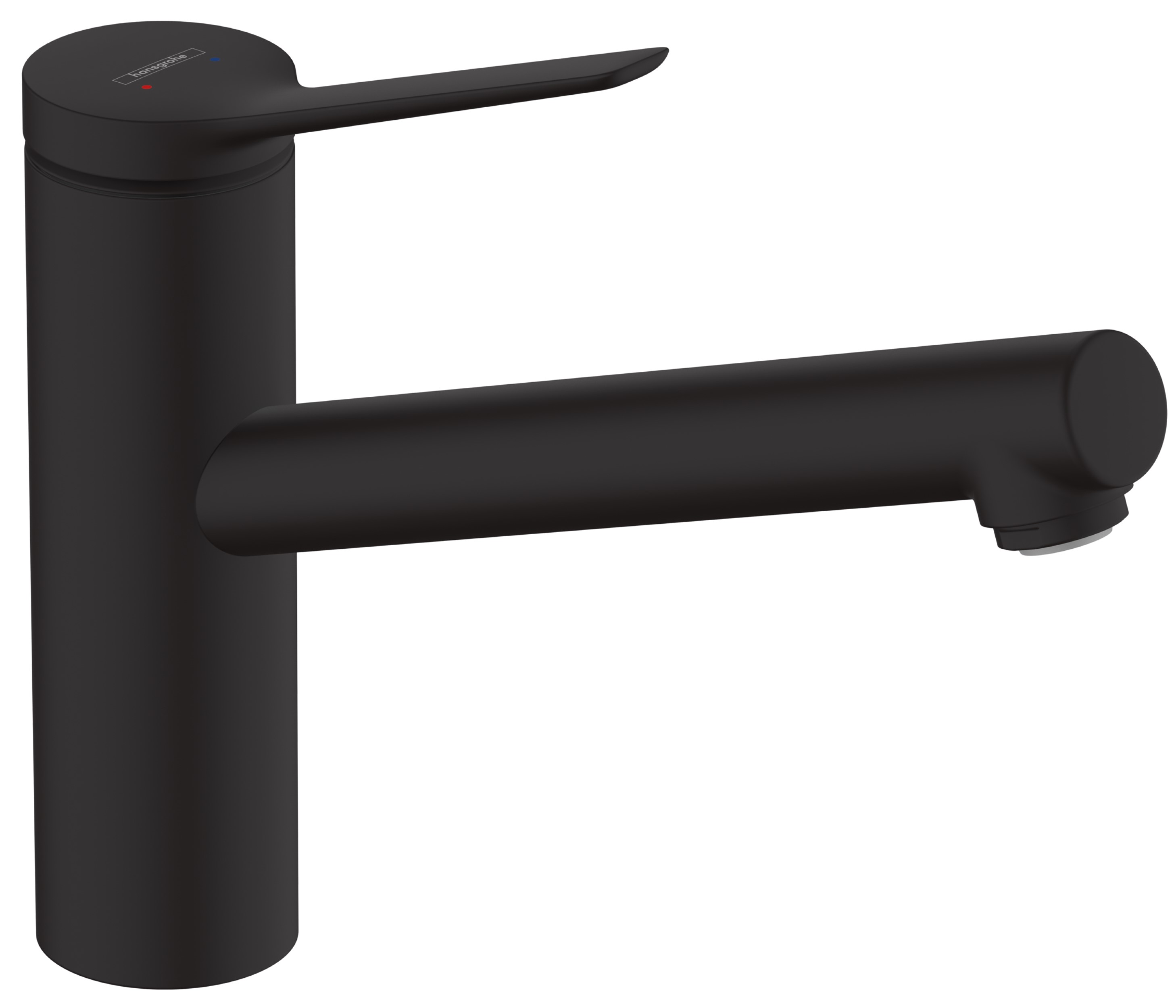 Hansgrohe Zesis M33 grifo de cocina de pie negro 74806670