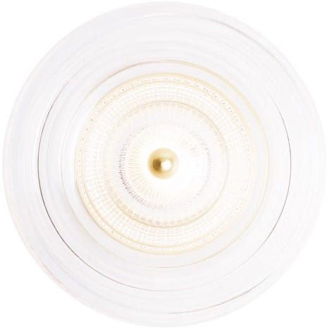 MaxLight Lipari lámpara de pared 1x6 W transparente-oro W0358