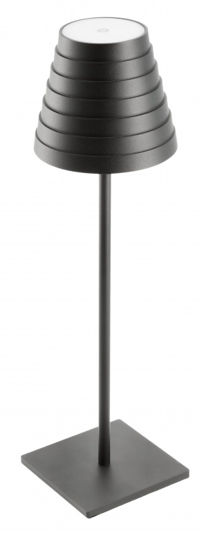 GTV Fizzi lámpara de sobremesa 1x2.5 W negro LD-FIZZI-10-DEC