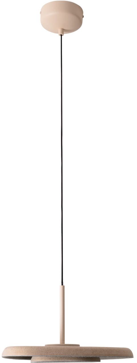 MaxLight Deux lámpara colgante 1x5 W gris/gris ceniza-crema P0561