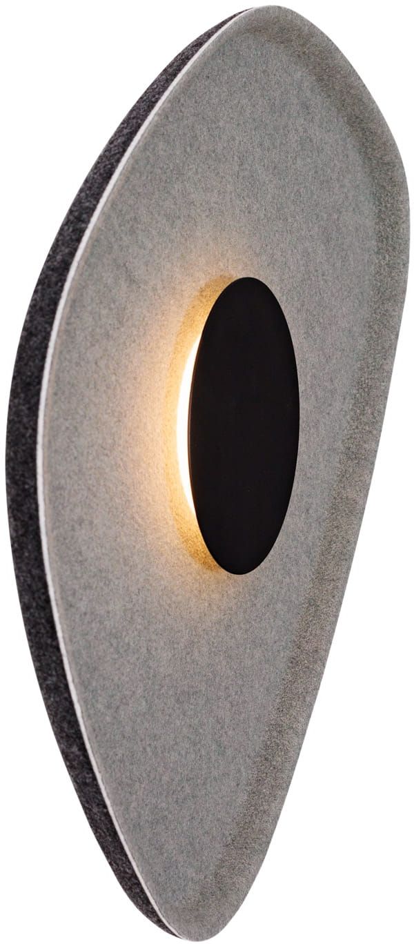MaxLight Deux lámpara de pared 1x5 W negro-gris W0558