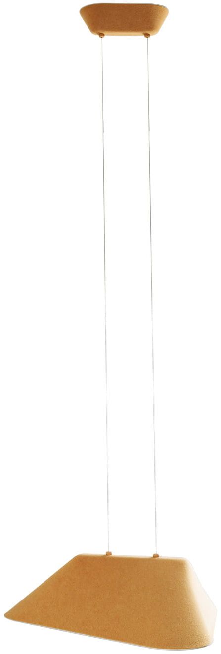 MaxLight Carbon lámpara colgante 1x8 W gris/gris ceniza-amarillo P0569