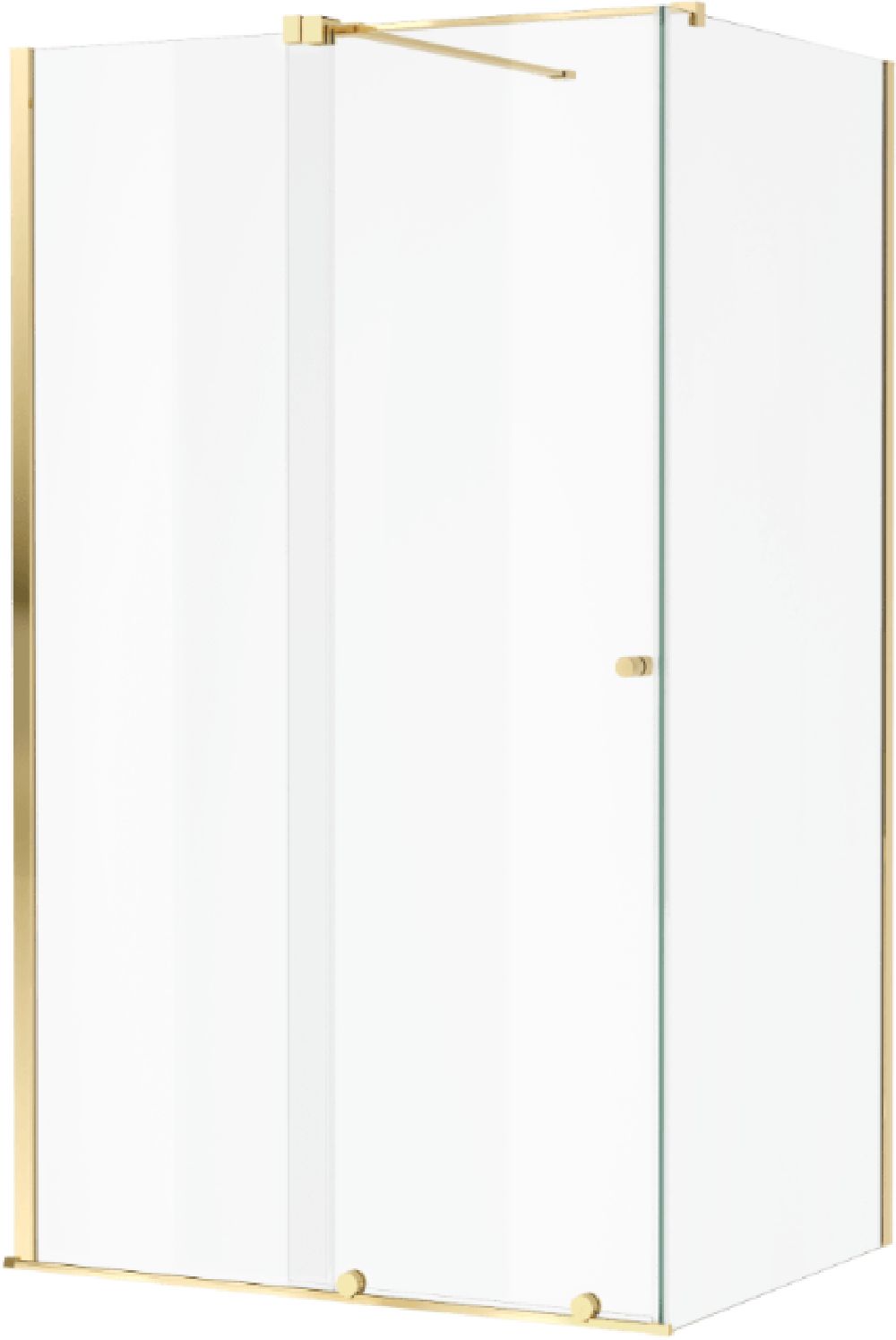 Conjunto kit de montaje Excellent Ortigo KAEX.5012.1014.GL, puerta de ducha Excellent Ortigo KAEX.5007.01.1200.LP1/2, KAEX.5007.01.1200.LP2/2, KAEX.5022.GL, KAEX.5022800