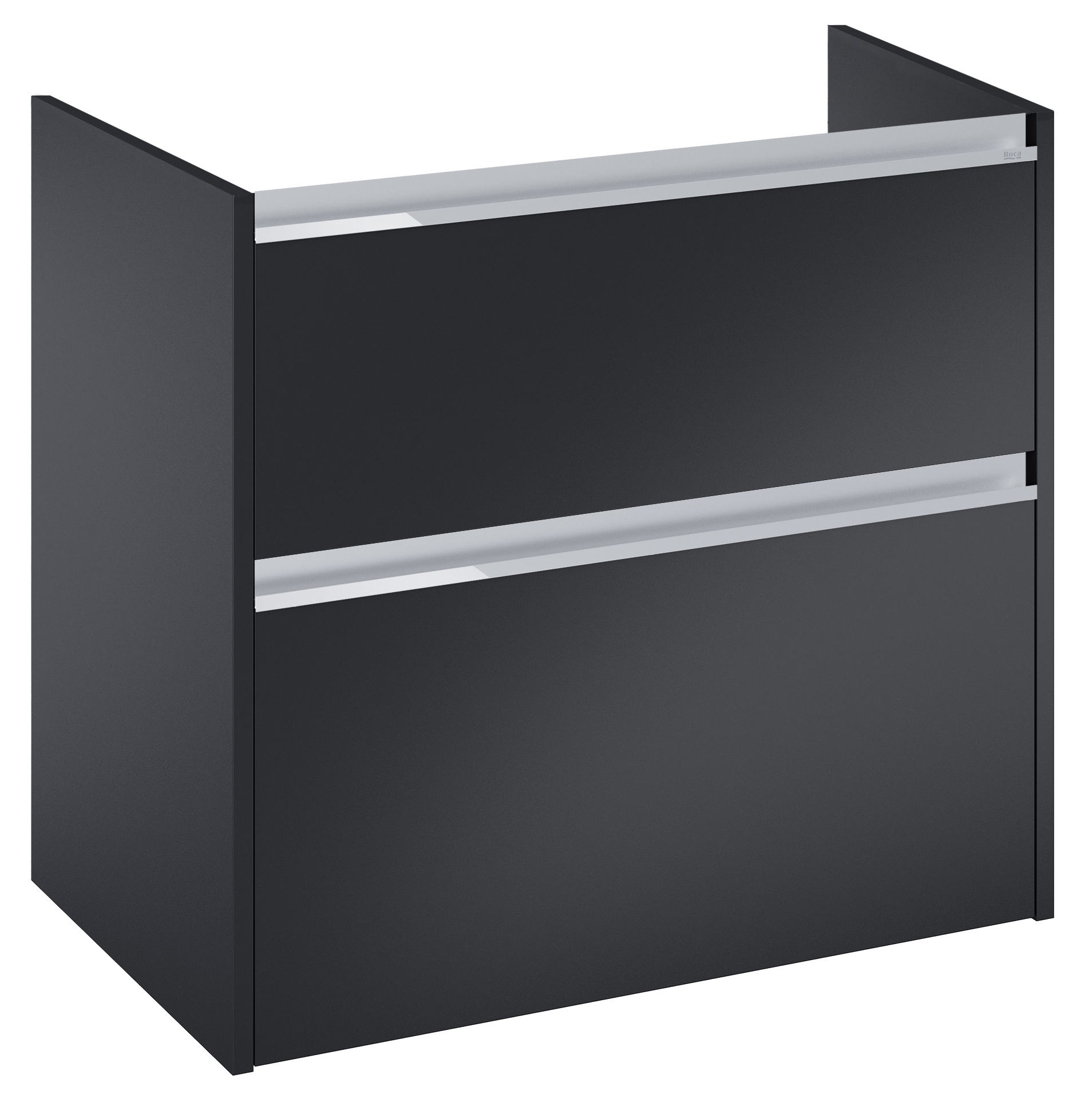 Roca Gap Pro armario 68.5x37.6x63.5 cm suspendido, para lavabo negro A857909532