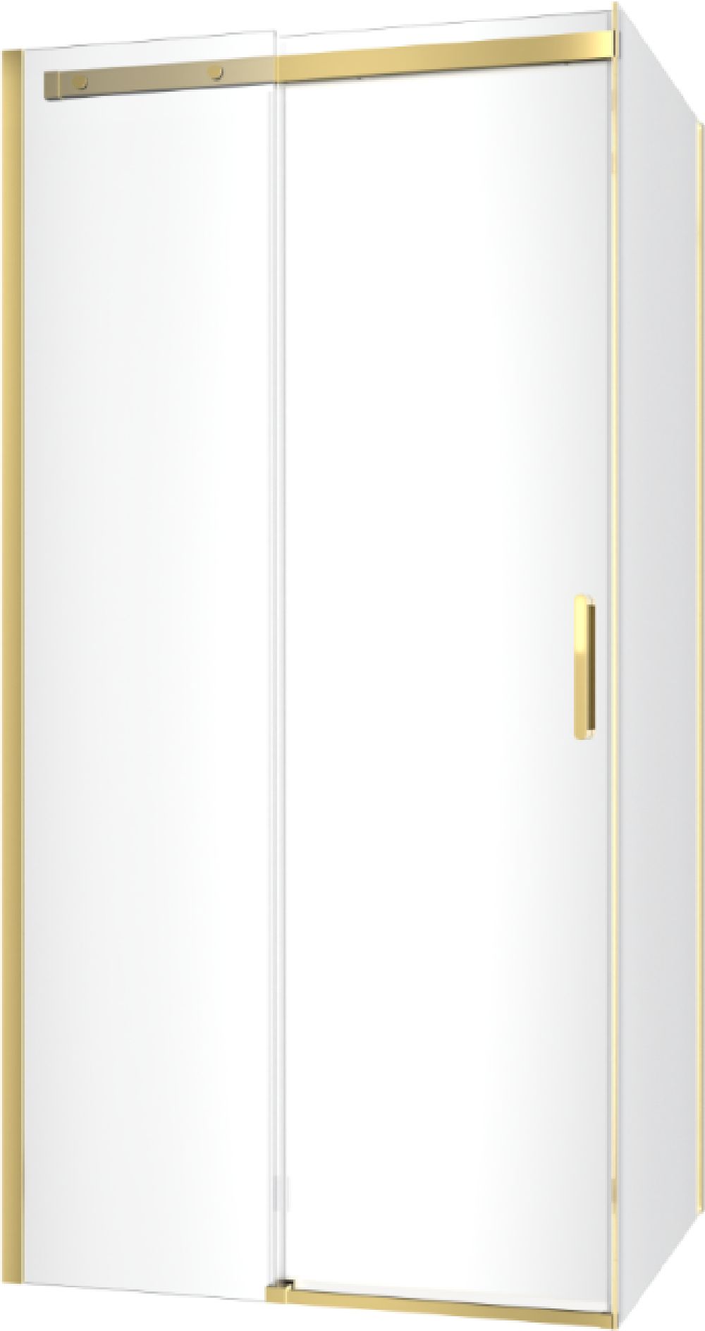 Conjunto puerta de ducha Excellent Rols KAEX.2612.1000.LP1/2.GL, puerta de ducha Excellent Rols KAEX.2612.1000.LP2/2.GL, KAEX.2606.800.LP.GL