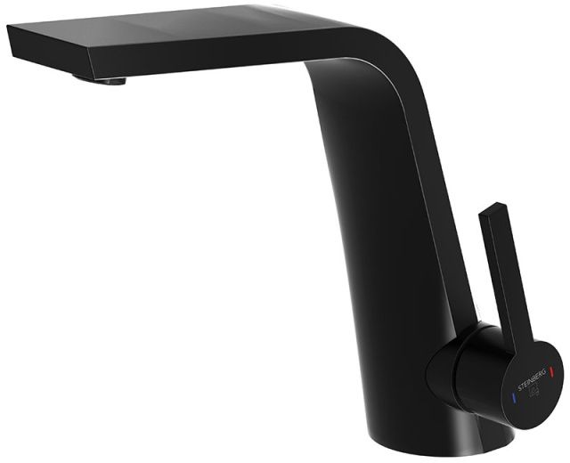 Steinberg 260 grifo para lavabo de pie negro 26010101S