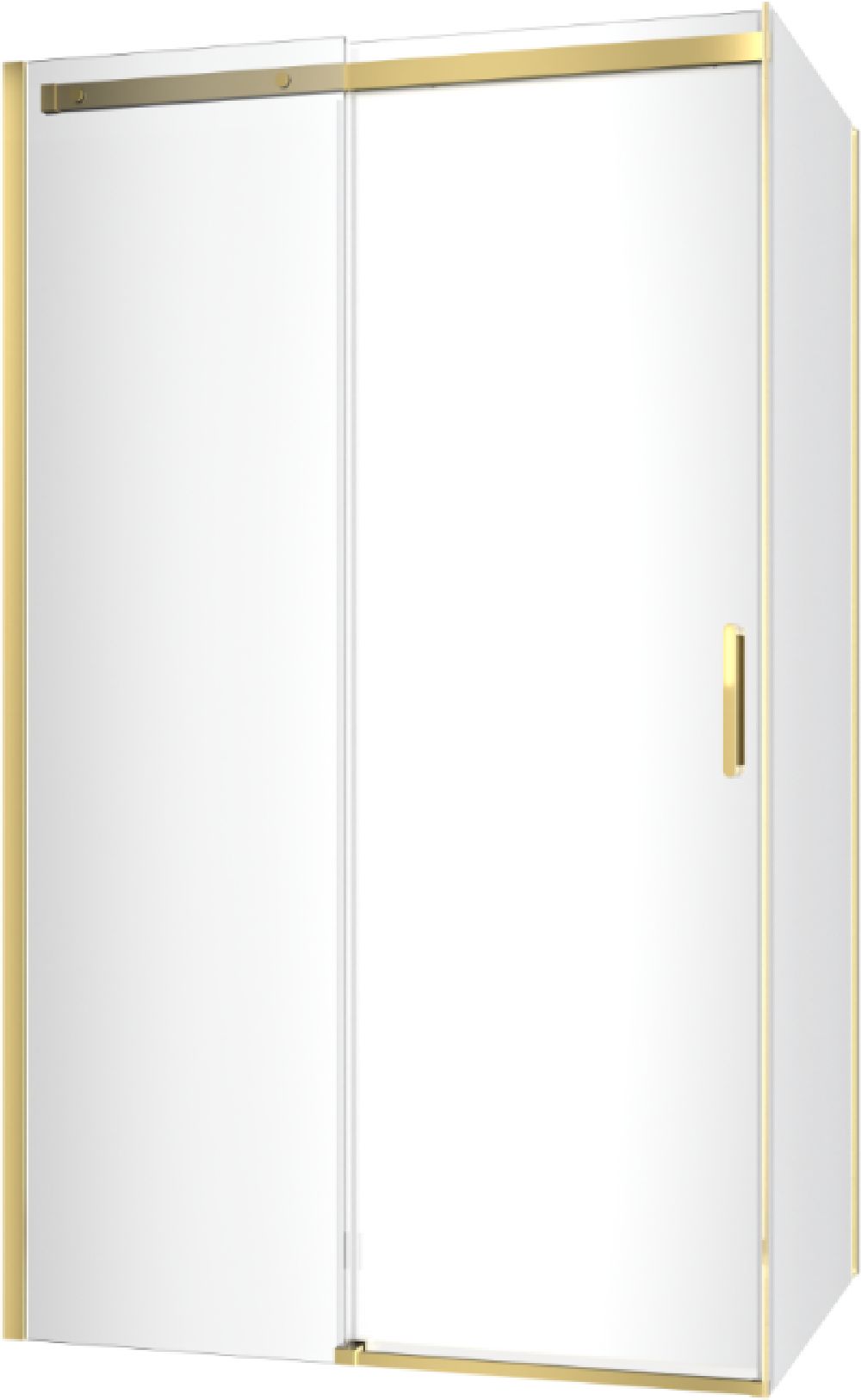 Conjunto puerta de ducha Excellent Rols KAEX.2612.1200.LP2/2.GL, puerta de ducha Excellent Rols KAEX.2612.1200.LP1/2.GL, KAEX.2606.800.LP.GL