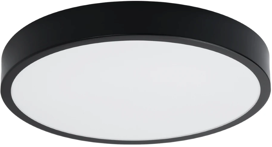 Sollux Lighting Onyx plafón 1x32 W negro SL.1246