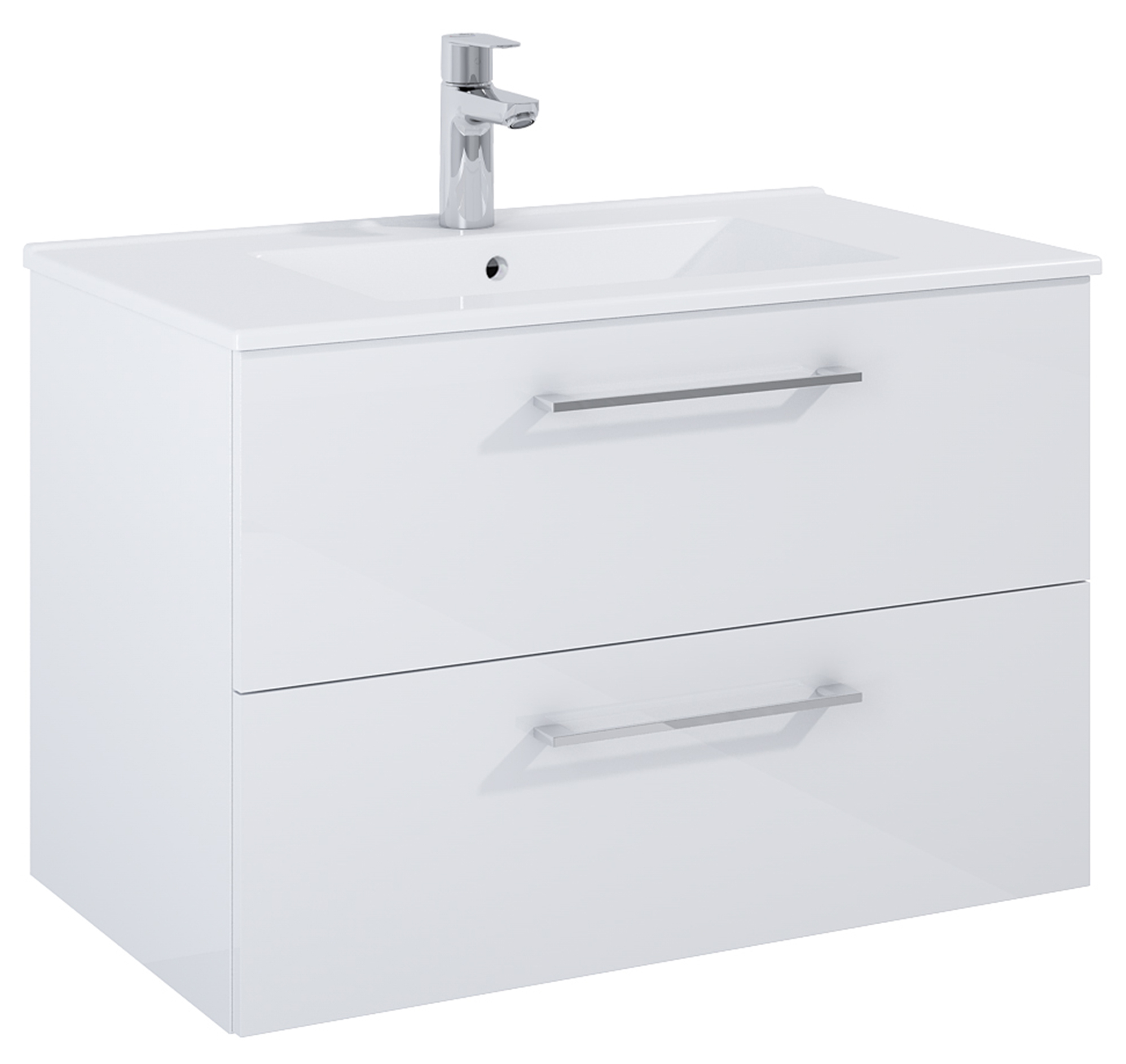 Roca Roma armario 80x45.6x53 cm suspendido, para lavabo blanco A857950806