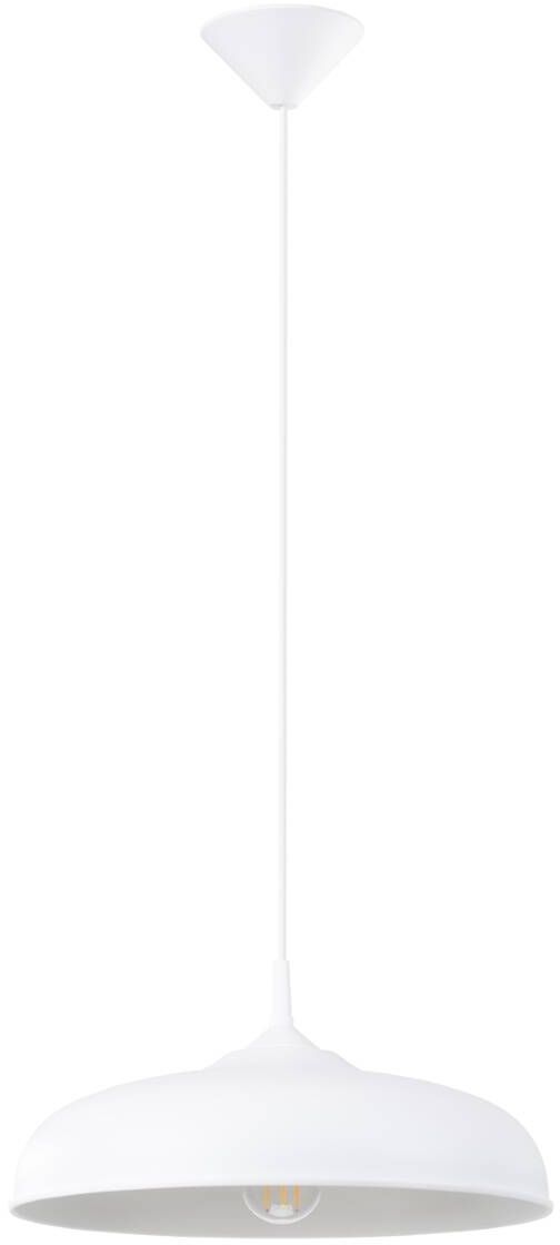 Sollux Lighting Gina lámpara colgante 1x15 W blanco SL.1329
