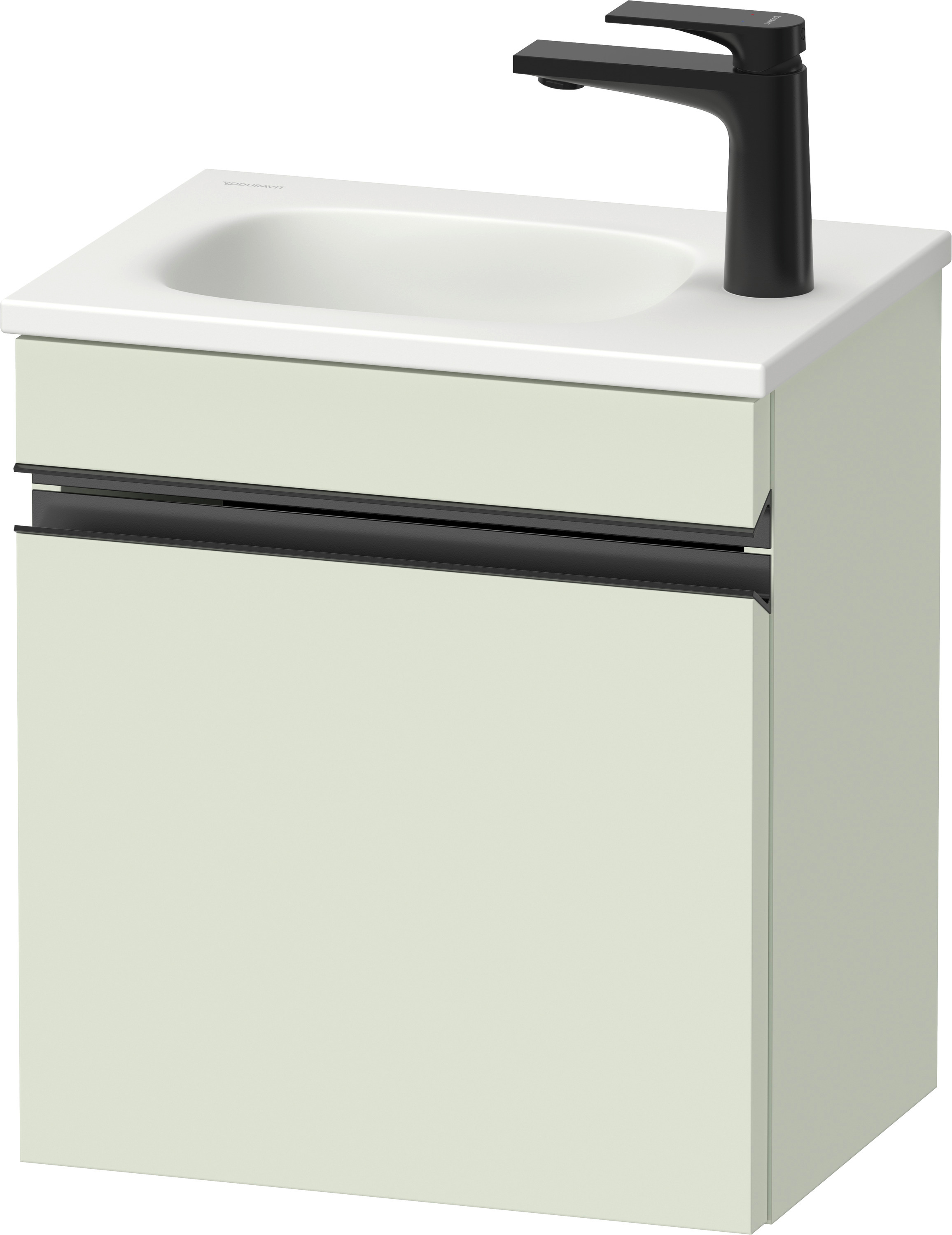 Duravit Sivida armario 40x29.5x44 cm suspendido, para lavabo negro-verde SV4649RBDHH0000