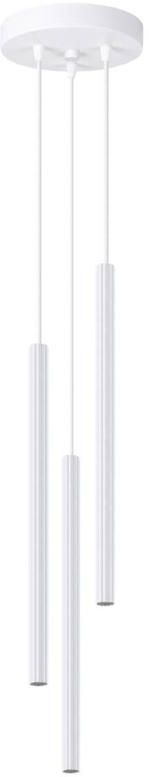 Sollux Lighting Arche lámpara colgante 3x8 W blanco SL.1340