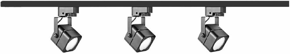 Goldlux Vienna kit de riel con focos 3x10 W negro 327352