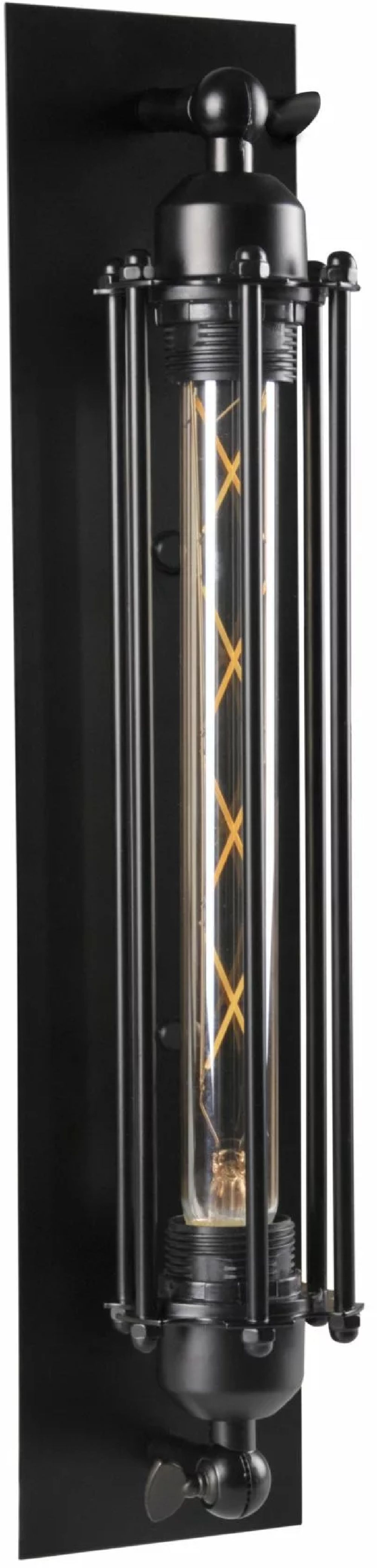 Goldlux Retro lámpara de pared 1x20 W negro 326584