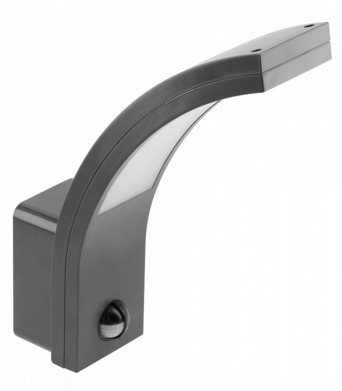 GTV Paris lámpara de pared para exteriores 1x10 W grafito LD-PAR10W40-10