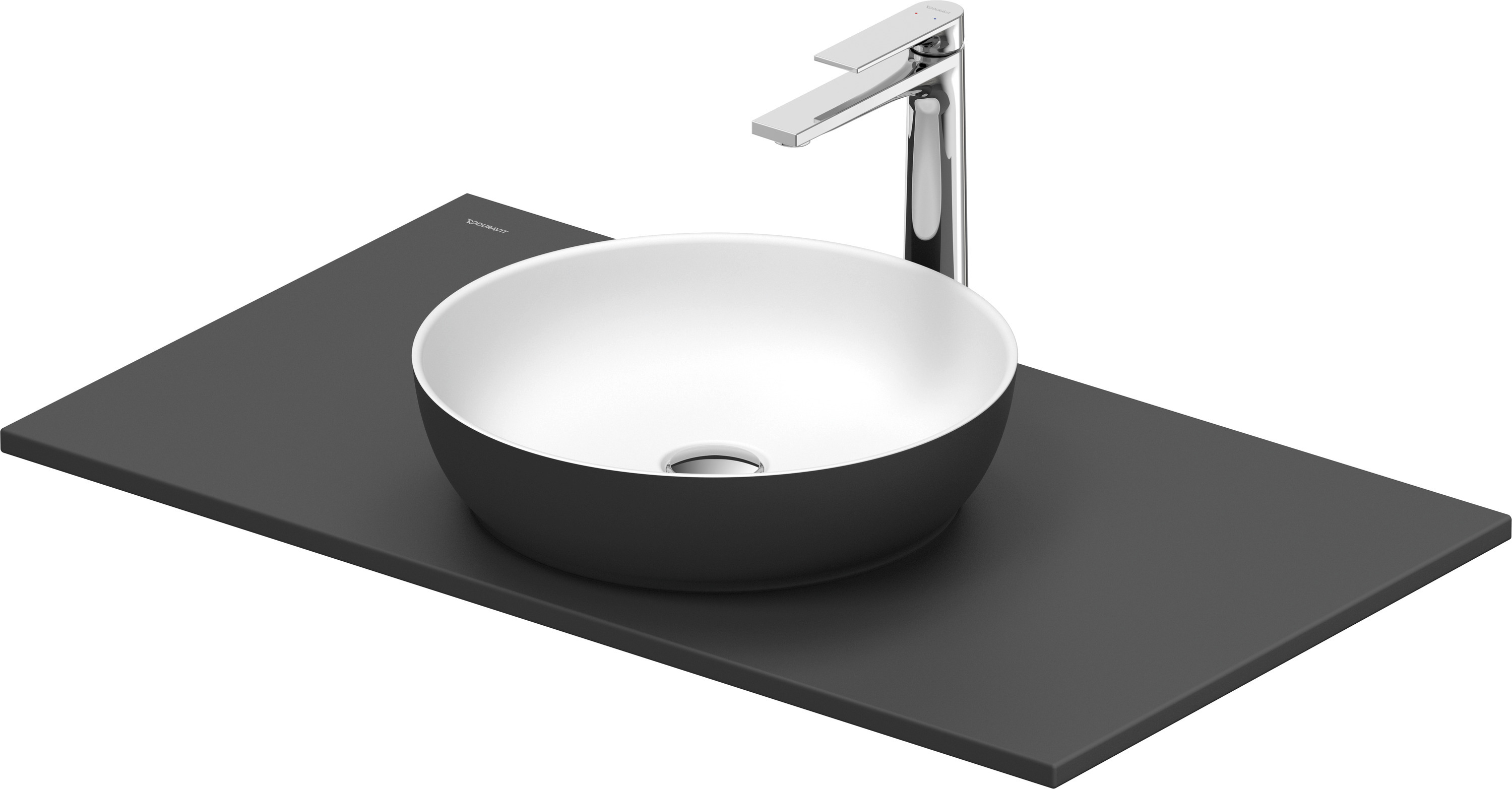 Duravit Sivida lavabo con consola 88 cm gris 268013FI00