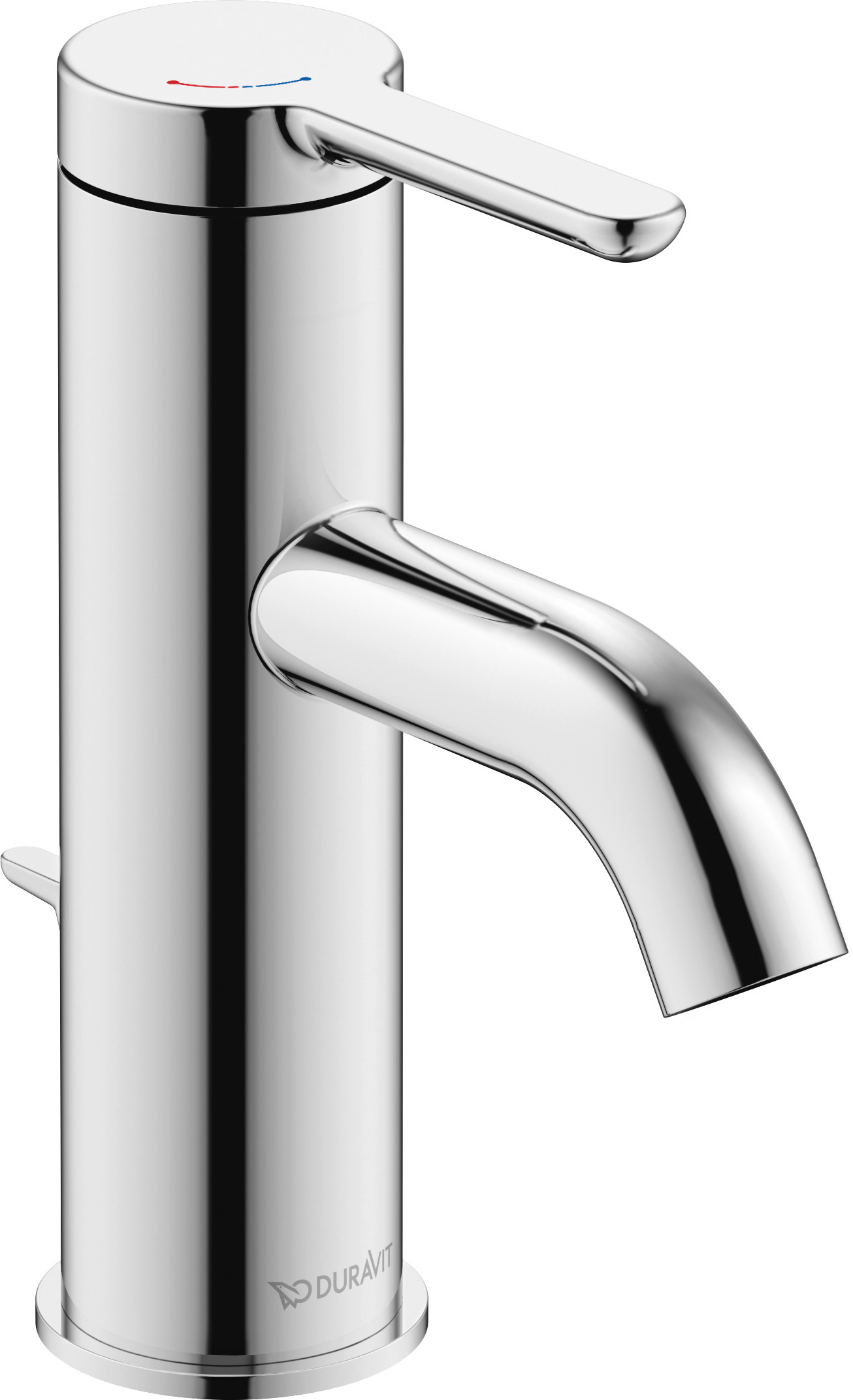 Duravit C.1 grifo para lavabo de pie cromo C11013001010